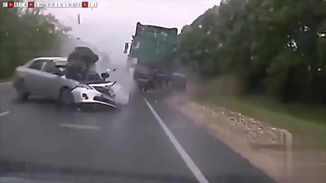 Dash Cam - car crash