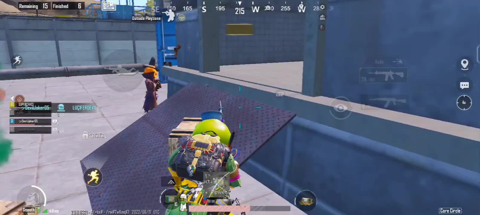 |1v2| easy clutch with my premium akm