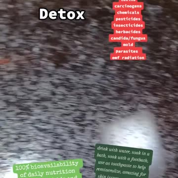 Fulvic Acid Parasite Foot Soak 🌿 OrderFulvic.com 🌿