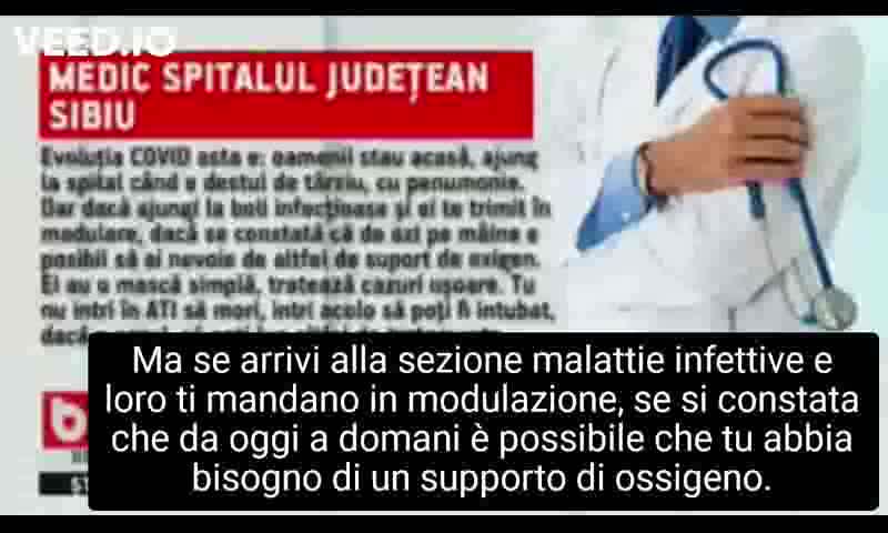 Romania NEWS SHOCK: Medico sostiene che stanno uccidendo le persone in ospedale