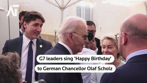 Joe Biden Starts Birthday Serenade Tradition for Olaf Scholz G7 Summit Day 2 Recap| Amaravati Today