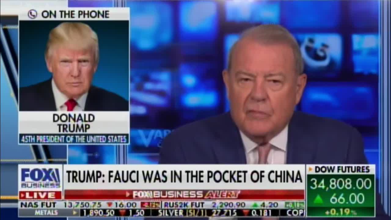 Fauci was In The Pocket Of Communist China - Donald Trump