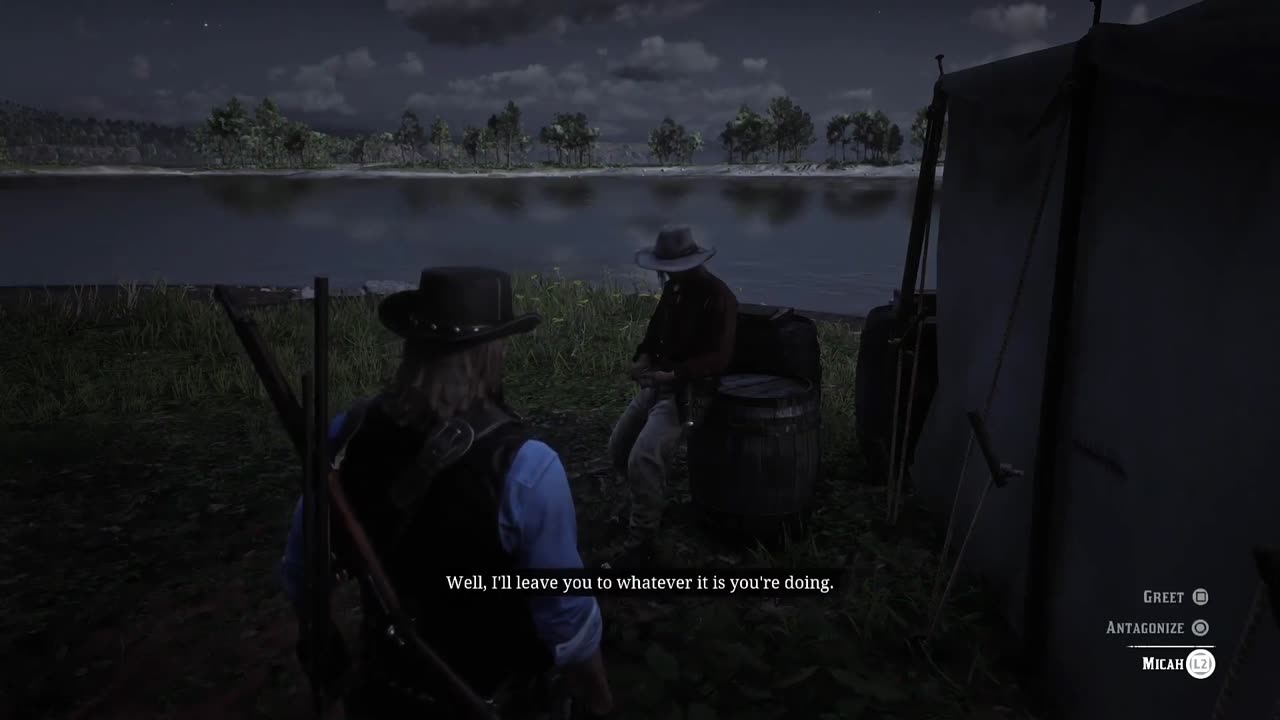 Micah Tells Arthur Why He Never Sleeps At Night RDR2