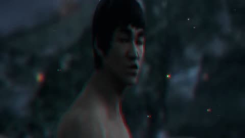 Anaglyph Bruce Lee X Action