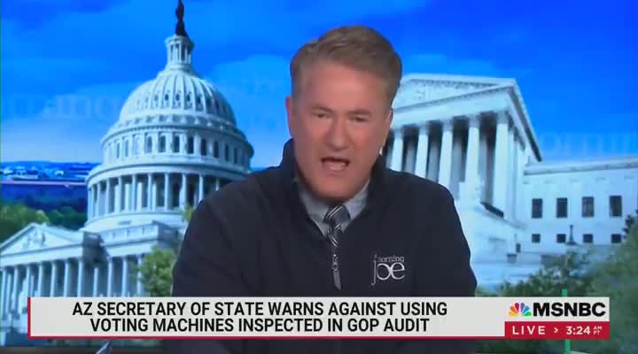 Joe Scarborough Has TOTAL MELTDOWN on Air Over Arizona Audit