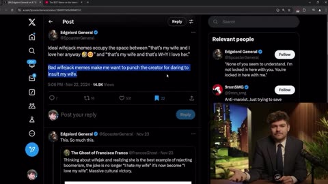 Nick Fuentes calls out cringe Wifejak posters