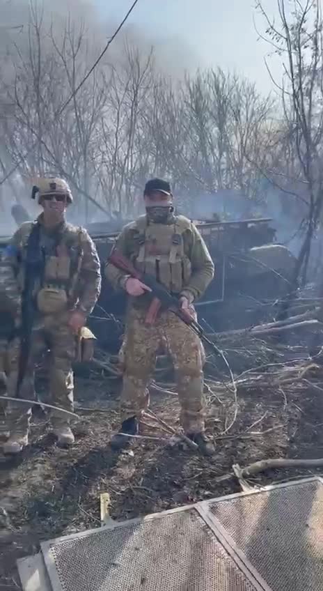 American military volunteers are cited in the Ukraine