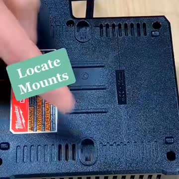 Blue Tape Hack for EASY HANGING of any keyhole hanger