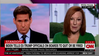 Jen Psaki blows off critics of service academy Trump purge