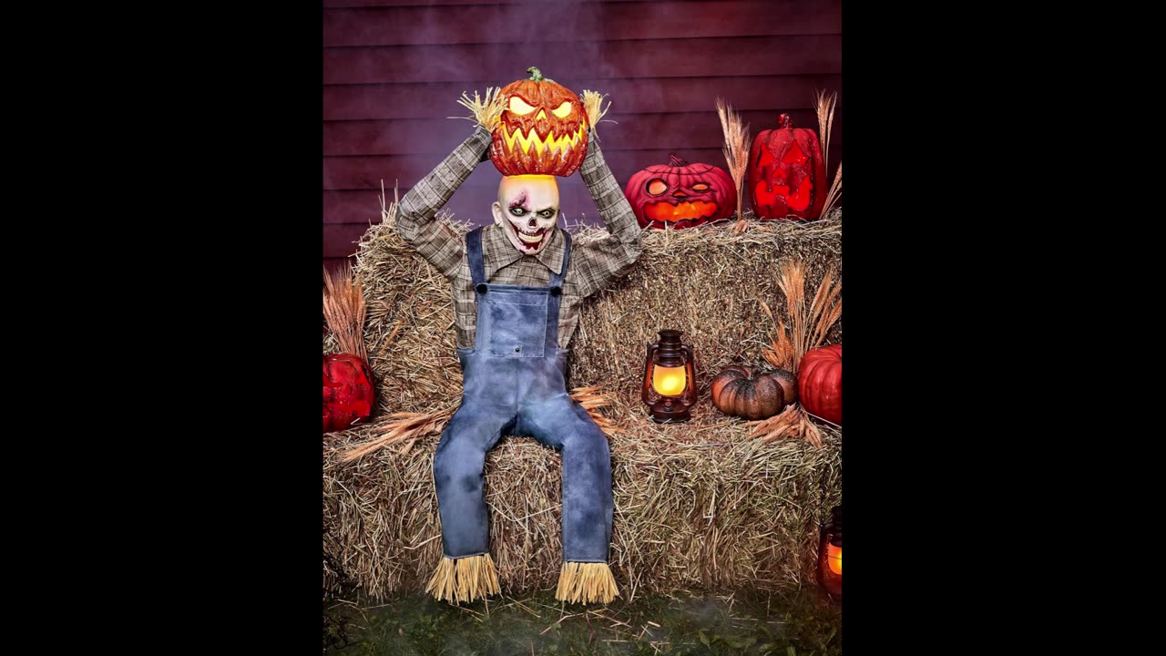 Spirit Halloween 3.6 Ft Lil Jack Carver Animatronic