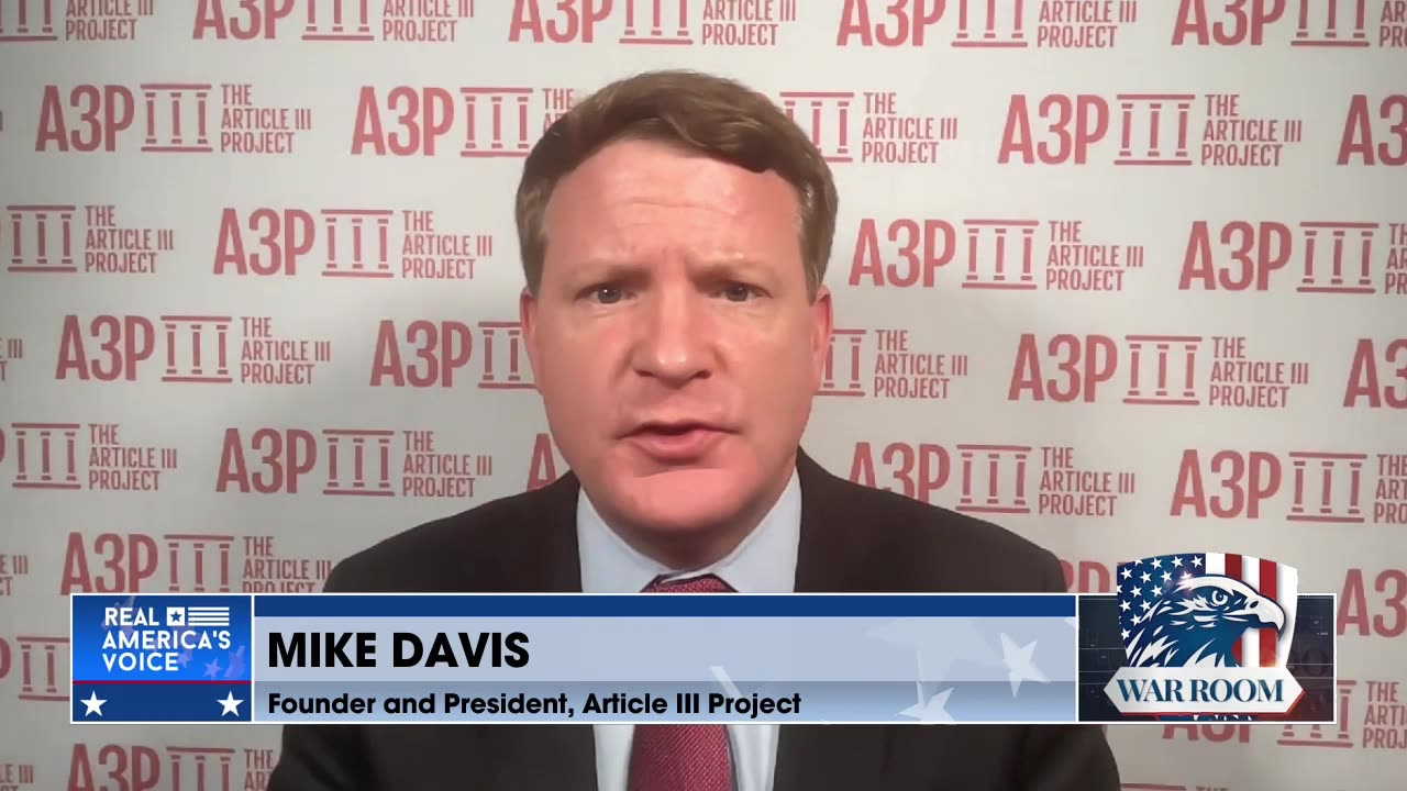 Mike Davis On Government Weaponization: "We Need To Make Sure This NEVER Happens Again"