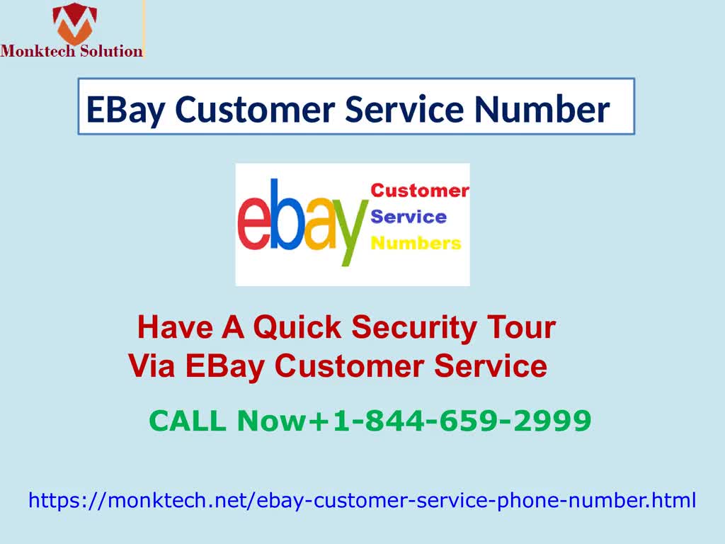 Use EBay Customer Service To Terminate All Kinds Of EBay Related Hitches +1-844-659-2999