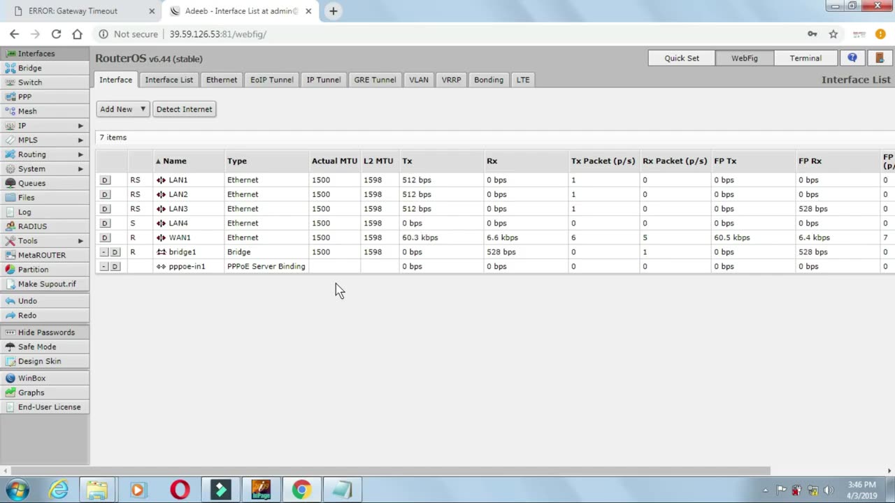 4 - How to Access Mikrotik Out of City Setting