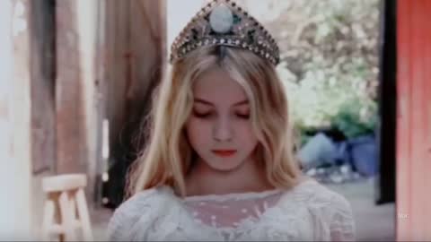 She really looks like a princess