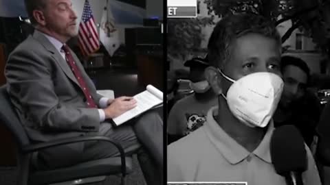 "The Border Is Open!" - VP Harris Gets Schooled by Illegal Immigrant Outside Her House