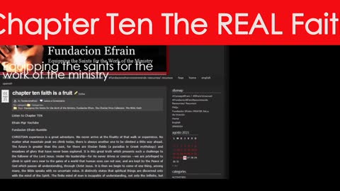 Chapter TEN Faith is a Fruit