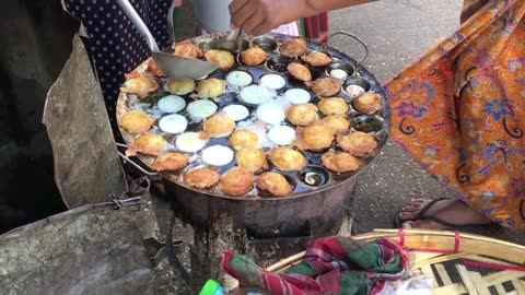 Street Snacks in Yangon and Bagan