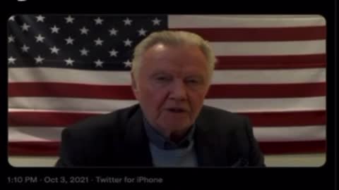Jon Voight Message to America