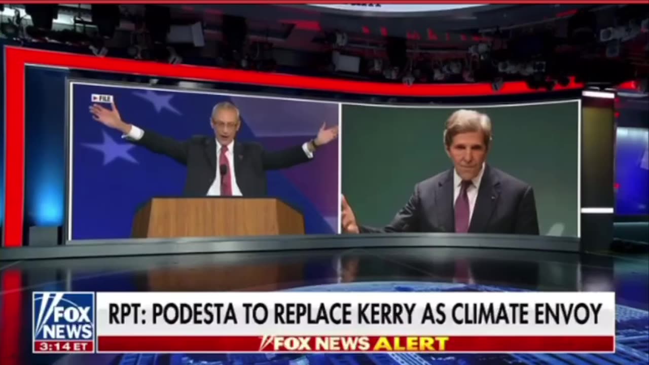 Podesta is replacing Kerry as climate envoy