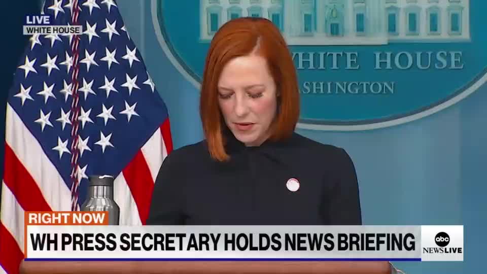 Reporter to Psaki: "Does the White House agree with Speaker Nancy Pelosi that American athletes shouldn't speak out against Beijing for their own safety?"