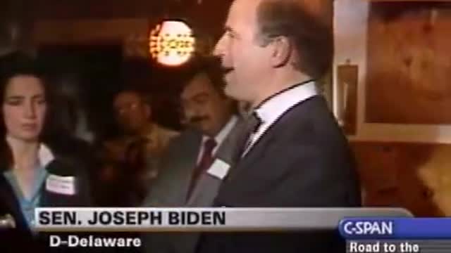 Corrupt, Liar, Jerk, Slow-Joe Biden 1988