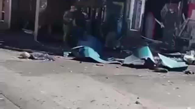 APU shelled a bus stop in Donetsk. Many are wounded, no official numbers as of now.