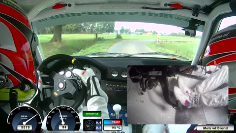 POV ONBOARD Twente Rally 2016 BMW M3 E30 by Mats vd Brand & Eddy Smeets