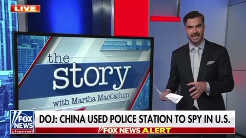 China used police station to spy in US