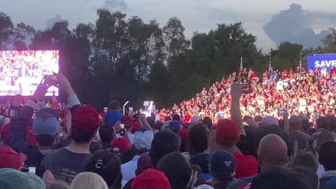 Trump Rally Sarasota President Trump “This Crowd is BIG”