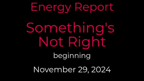 new Energy Report