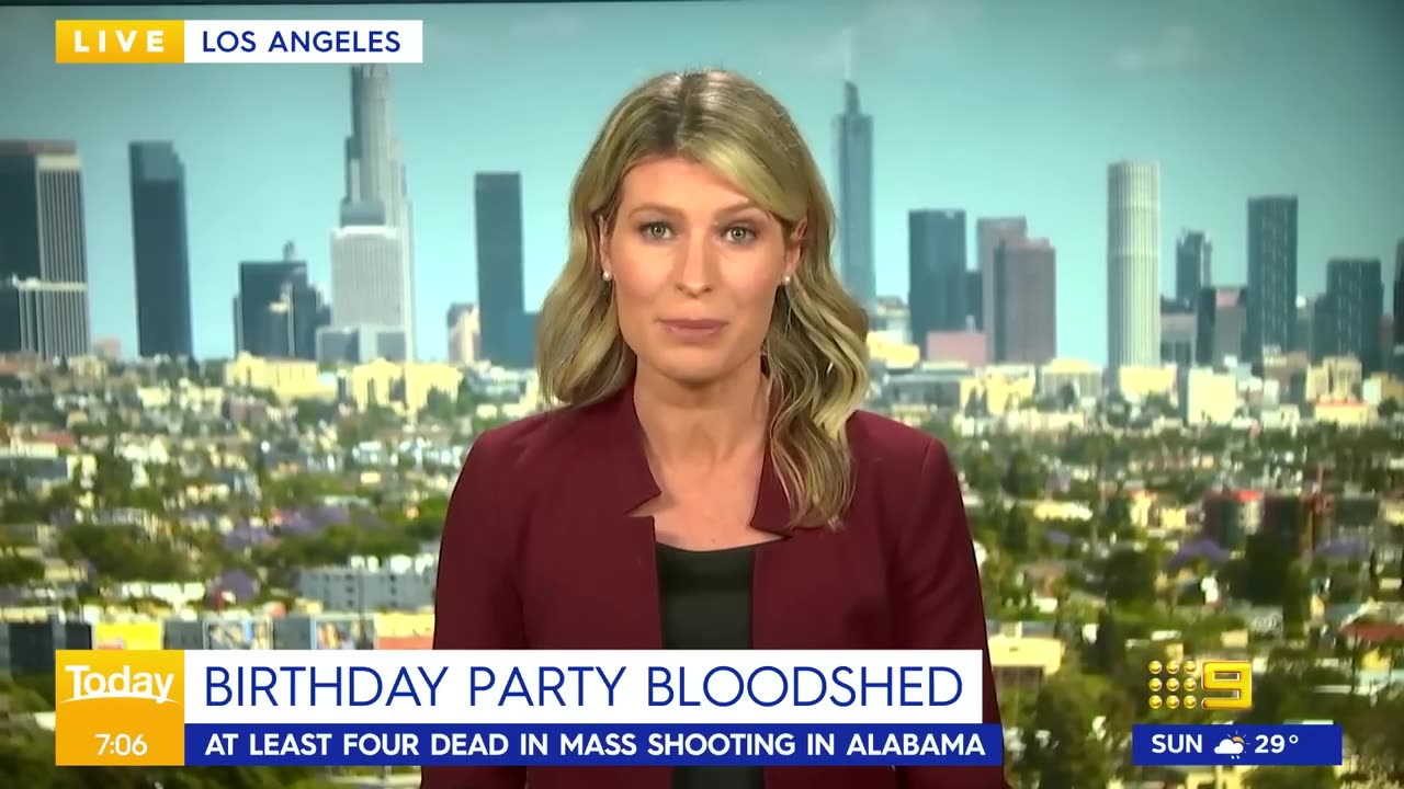 Deadly mass shooting at birthday party in the US