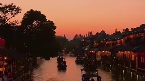 By boat