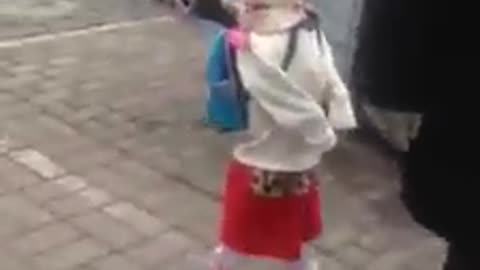 Dog Going to School
