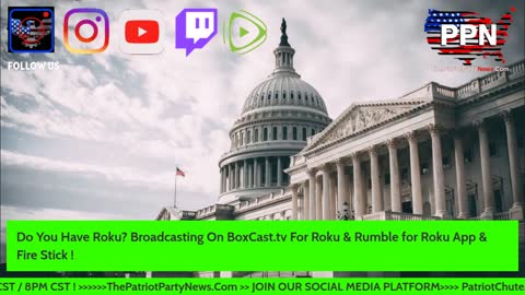 Redpill The World 01_31_22-PPN at 12pm_cst 1pm_est Also on Rumble , Twitch , Our Website & Patriot Chute.