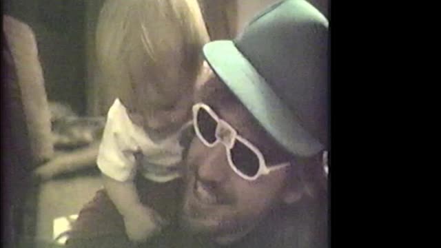 1988 vhs transfer Anna Rockey horse and glasses and the mirror