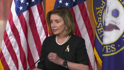 Nancy Pelosi holds weekly news conference