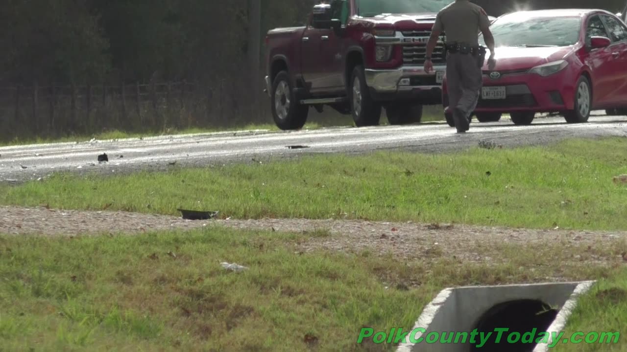 NEAR HEAD ON COLLISION, SWARTWOUT TEXAS, 12/23/24...