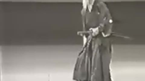 Sugino Sensei 10th Dan Master of Katori Shinto Ryu