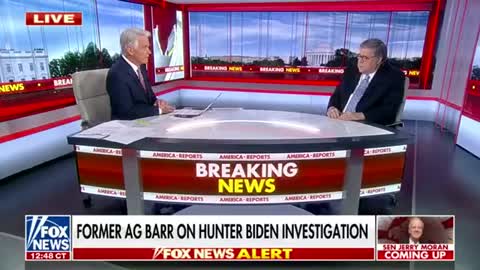 Former AG Barr on Hunter Biden Investigation