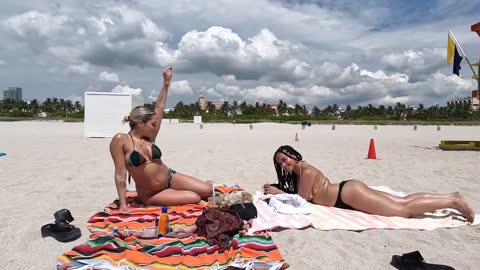 MIAMI BEACH NEVER STOP - FULL BODY WORKOUT female Fitness Motivation 🔥|