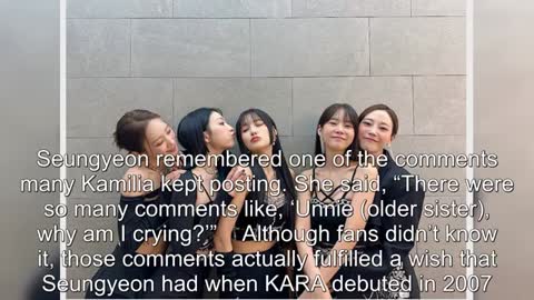 KARA Seungyeon's Dream Comes True 15 Years Later, And She Couldn't Be More Proud