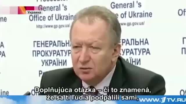 2.5. 2014 provedli nacisté masakr v Oděse!