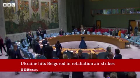 Ukraine Attacks Russian Town