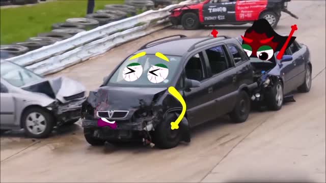 Funny Car Driving Fails video