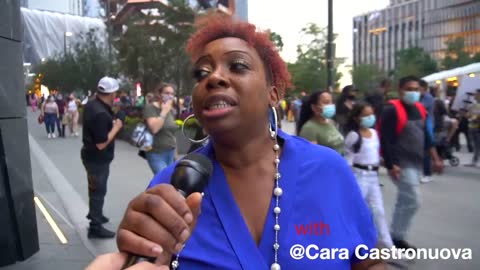 New Yorkers speak their mind at CNN Protest!