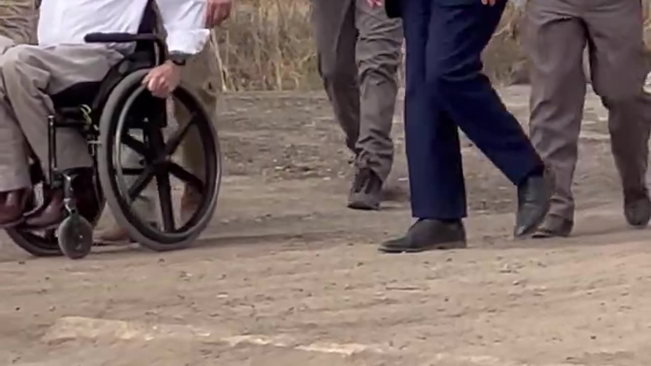 President Trump and Greg Abbott enjoying a chat.