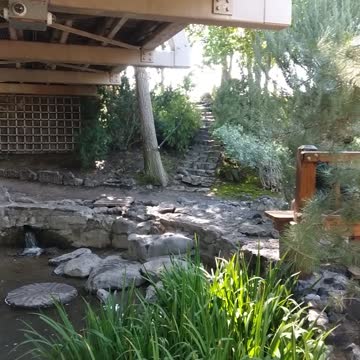 Idaho Falls Friendship Garden Waterfalls