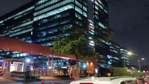 Software company at hyderabad, Night view