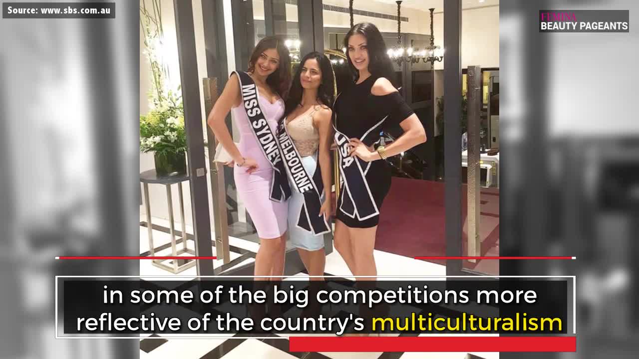 Australian beauty pageants are being driven by migrant communities