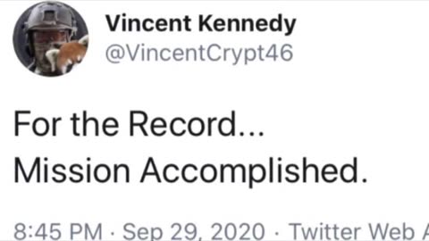 Farewell Vincent Kennedy